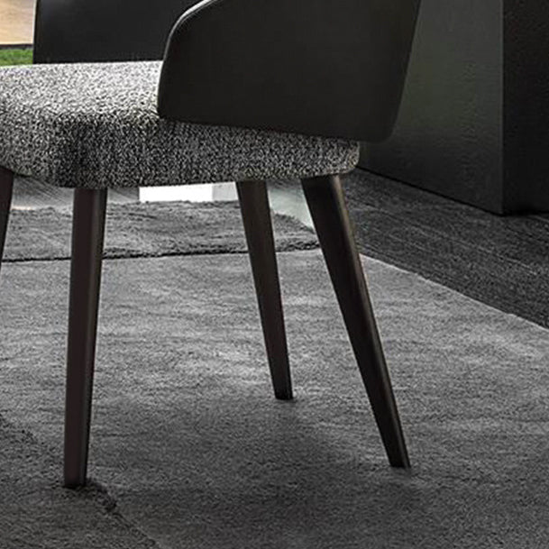 Sedia a braccio industriale in metallo sedia sala da pranzo solido sterzo per casa