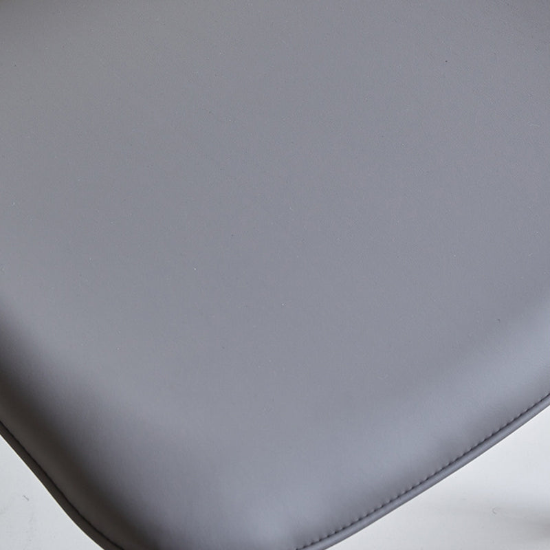 Moderne stijl zijstoel open rug metalen eetkamerstoel voor keuken