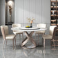 Modern Side Chair Metal Solid Back Dining Room Chair for Kitchen Clearhalo 'Dining Chairs' 'Dining Tables & Seating' 'dining_chair' 'furn' 'furn_dining_chair' 'Furniture' 'Kitchen & Dining Furniture' 6770657