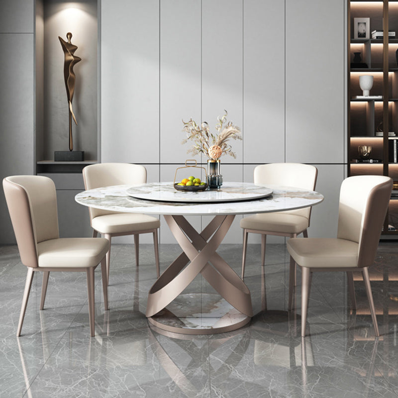 Modern Side Chair Metal Solid Back Dining Room Chair for Kitchen Clearhalo 'Dining Chairs' 'Dining Tables & Seating' 'dining_chair' 'furn' 'furn_dining_chair' 'Furniture' 'Kitchen & Dining Furniture' 6770657