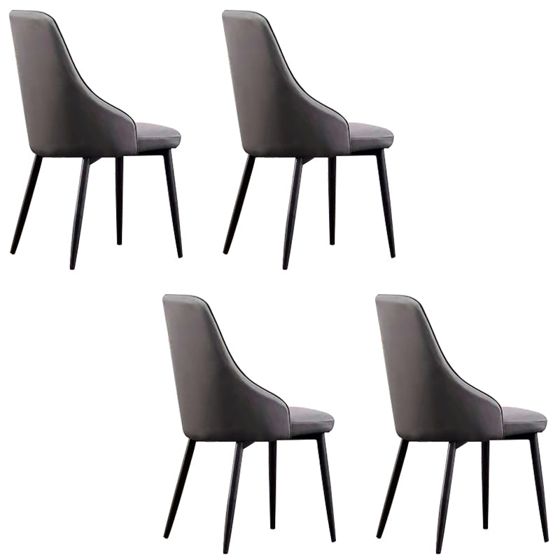 Moderner Stil Armstuhl Metall Massiver Rücken Essarm Stuhl für Küche