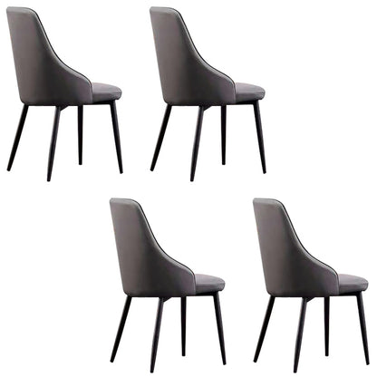 Moderner Stil Armstuhl Metall Massiver Rücken Essarm Stuhl für Küche