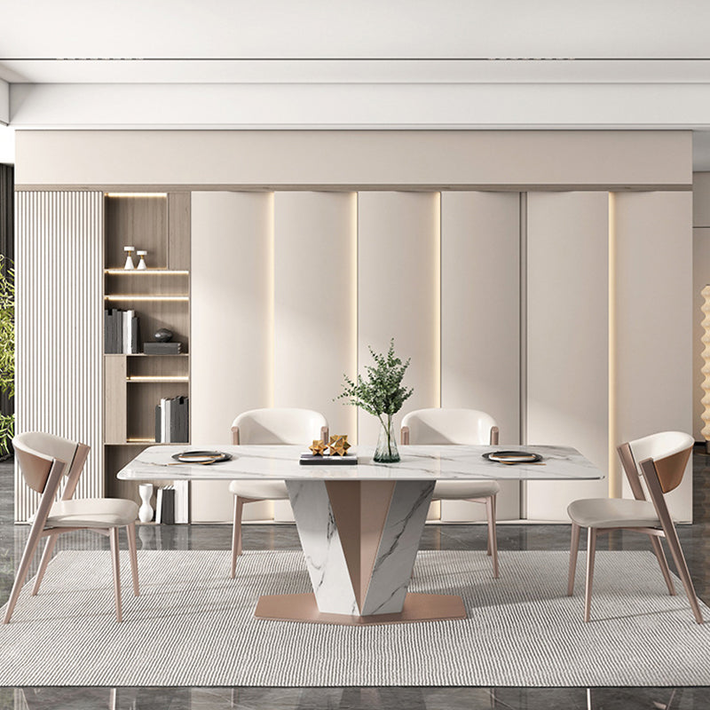 Chaise latéral moderne Metal Open à l'arrière-salle à manger chaise pour la brasserie