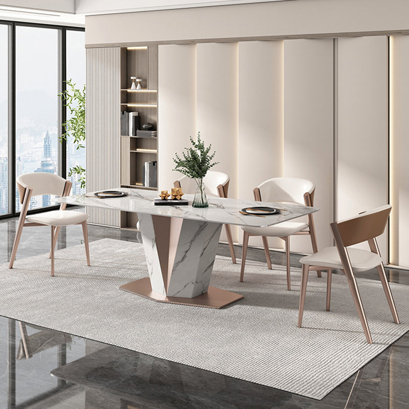 Chaise latéral moderne Metal Open à l'arrière-salle à manger chaise pour la brasserie