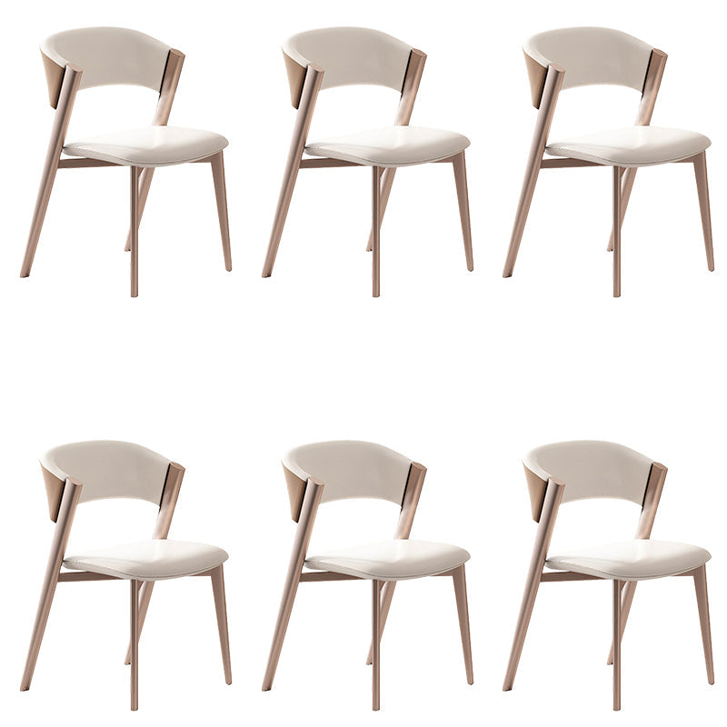 Chaise latéral moderne Metal Open à l'arrière-salle à manger chaise pour la brasserie