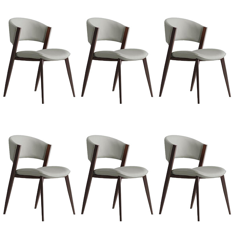 Chaise latéral moderne Metal Open à l'arrière-salle à manger chaise pour la brasserie