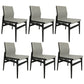 Home Industrial Dining Accent Chair Dining Room Dining Arm Chair