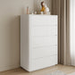 Coffre de rangement de 15,6 pouces de largeur, commode de rangement moderne en bois manufacturé