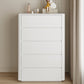 Coffre de rangement de 15,6 pouces de largeur, commode de rangement moderne en bois manufacturé