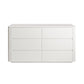 Coffre de rangement de 15,6 pouces de largeur, commode de rangement moderne en bois manufacturé