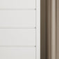 Coffre de rangement de 15,6 pouces de largeur, commode de rangement moderne en bois manufacturé