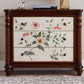Commode de rangement en bois de commode traditionnelle ornée avec tiroirs pour chambre à coucher
