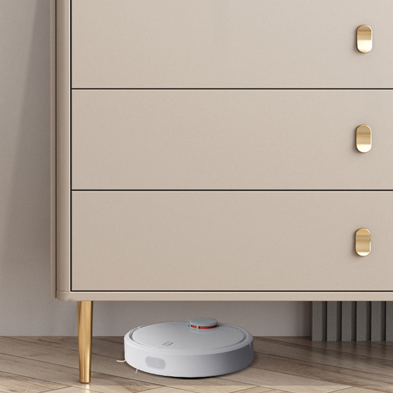 Cassettiera Glam orizzontale doppia in pietra con cassetti per camera da letto