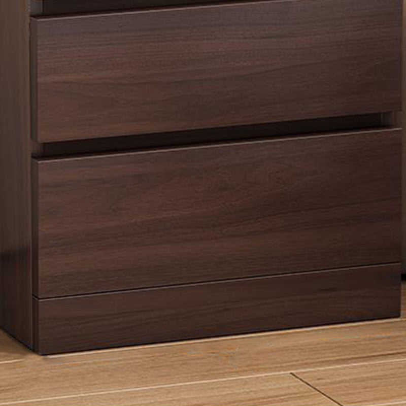 Cassetta portaoggetti verticale in legno ultramoderna per biancheria con cassetti per camera da letto