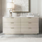 Ultra-Modern Double Dresser Solid Wood Storage Chest with Drawers for Bedroom Clearhalo 'Bedroom Furniture' 'Dressers & Chests' 'dressers_chests' 'furn' 'furn_dressers_chests' 'Furniture' 6774439