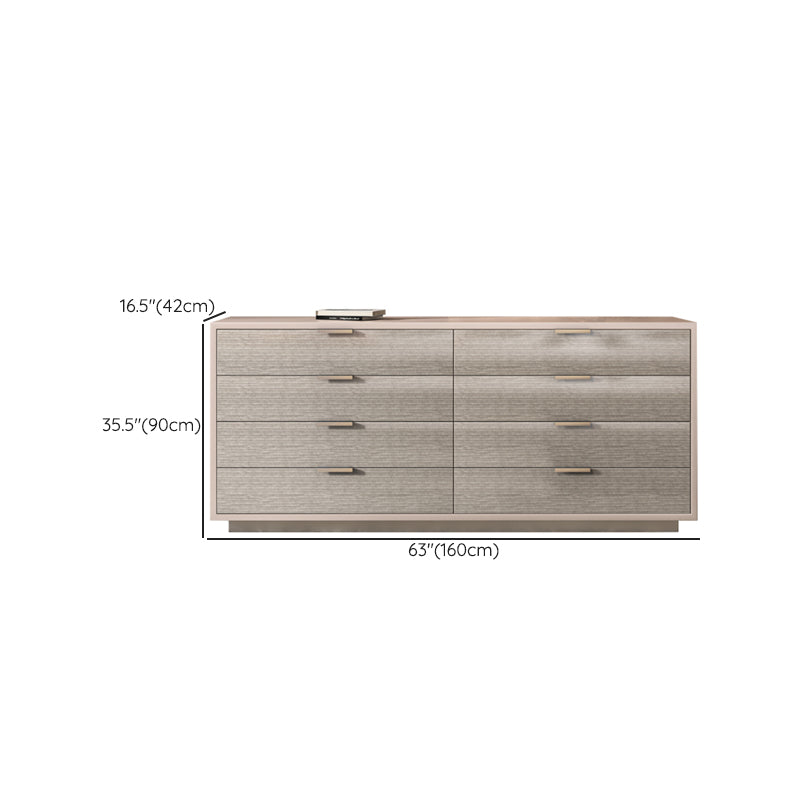 16.38-inch Width Storage Chest Modern Wooden Storage Chest Dresser