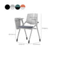 Contemporary Fixed Arms Conference Chair Plastic Chair for Office Clearhalo 'furn' 'furn_office_chair' 'Furniture' 'Office Chairs' 'Office Furniture' 'office_chair' 6774709