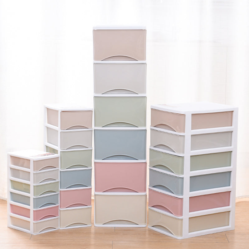 Cabine di colore del gabinetto verticale cassetti di plastica per home office