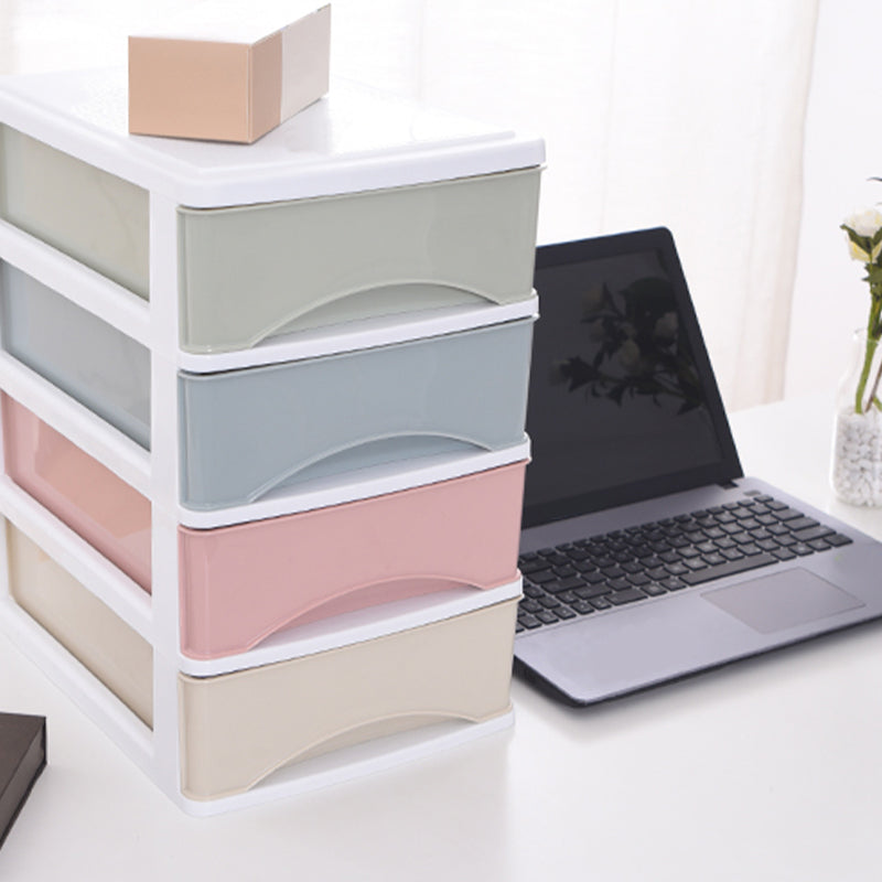 Cabine di colore del gabinetto verticale cassetti di plastica per home office