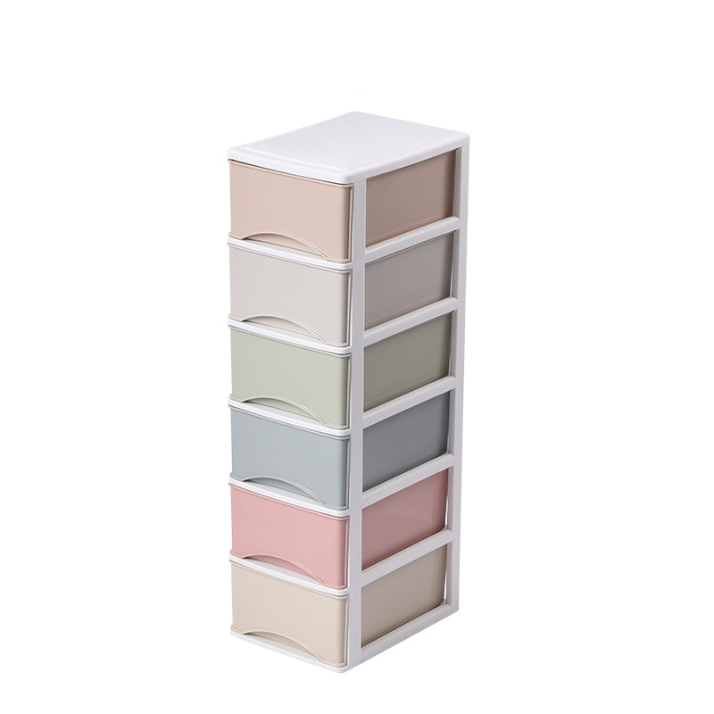 Cabine di colore del gabinetto verticale cassetti di plastica per home office