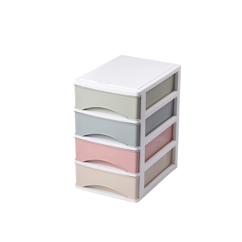 Cabine di colore del gabinetto verticale cassetti di plastica per home office