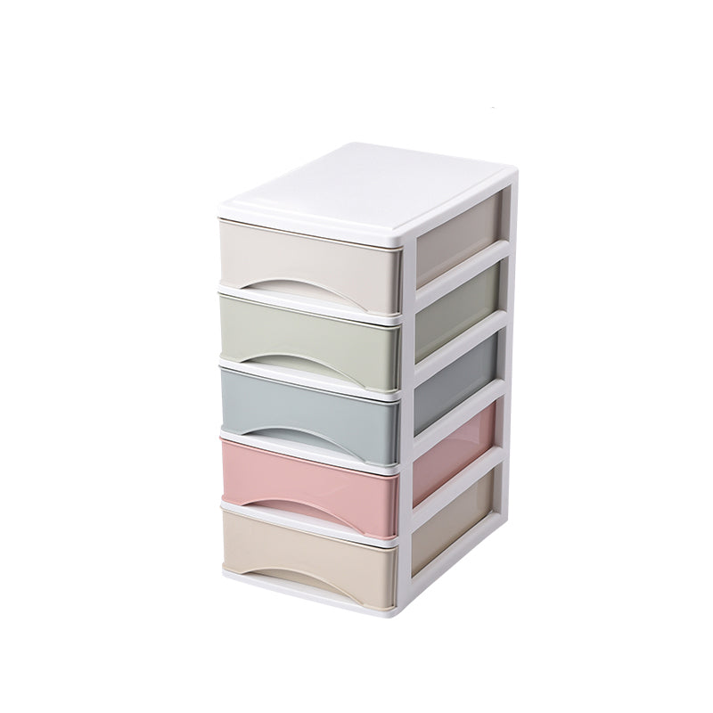 Cabine di colore del gabinetto verticale cassetti di plastica per home office