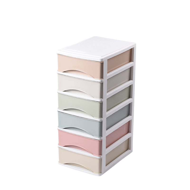 Cabine di colore del gabinetto verticale cassetti di plastica per home office