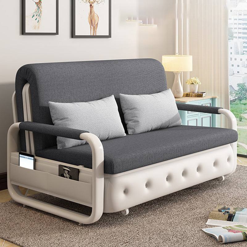 33.46 "Hスクエアアームスリーパースカンジナビアスタイルのソファベッド付きソファベッド