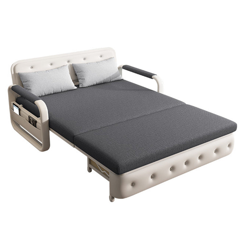 33.46 "Hスクエアアームスリーパースカンジナビアスタイルのソファベッド付きソファベッド