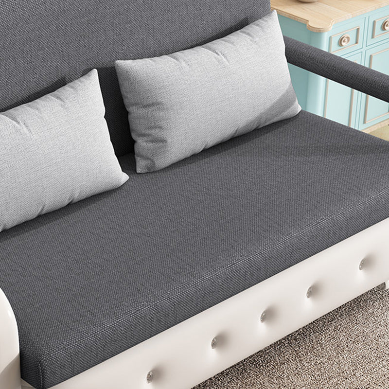 33.46 "Hスクエアアームスリーパースカンジナビアスタイルのソファベッド付きソファベッド