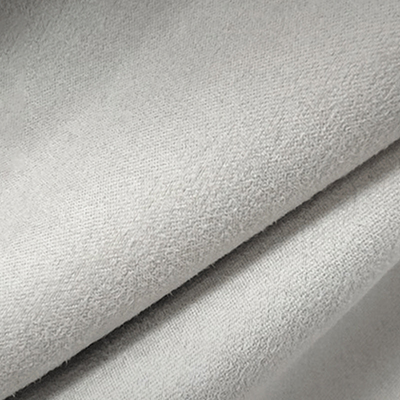 Sofá de brazos de almohada de cuero de cuero sintético contemporáneo en gris