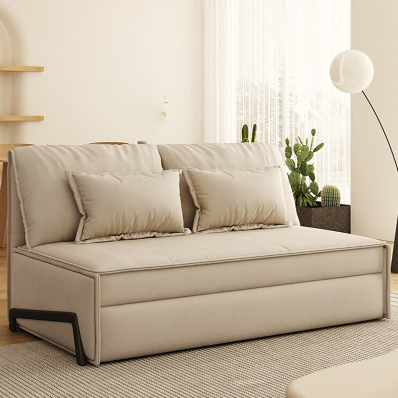 Sofá de cuero sintético contemporáne