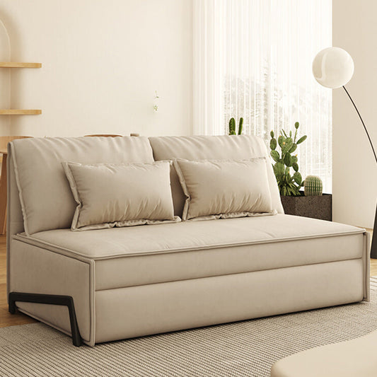 Divano a bracciale senza piena per dormiente in vetrina in fico contemporaneo