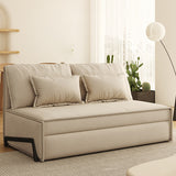 Sofá de cuero sintético contemporáne