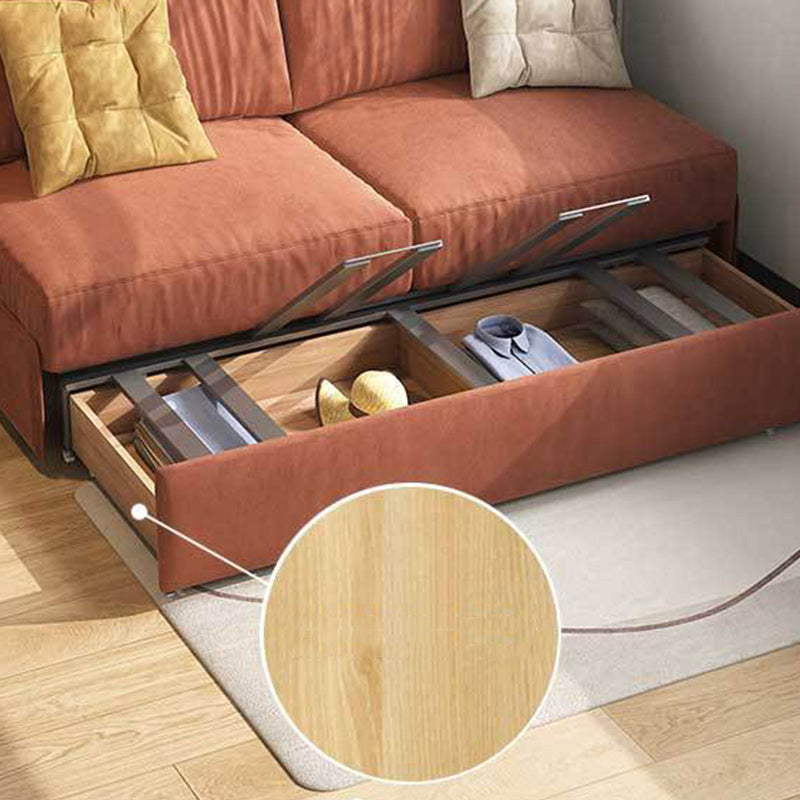 33,46 "H Sleepless Glam Styled Sleeder Bed in arancione