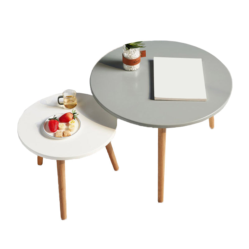 Contemporary Coffee Table Wooden Natural Coffee Cocktail Table Clearhalo 'Coffee & Accent Tables' 'Coffee Tables' 'coffee_tables' 'furn' 'furn_coffee_tables' 'Furniture' 'Living Room Furniture' 6775492