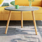 Contemporary Coffee Table Wooden Natural Coffee Cocktail Table 24"L x 24"W x 16.5"H Shelves Not Included Clearhalo 'Coffee & Accent Tables' 'Coffee Tables' 'coffee_tables' 'furn' 'furn_coffee_tables' 'Furniture' 'Living Room Furniture' 6775496