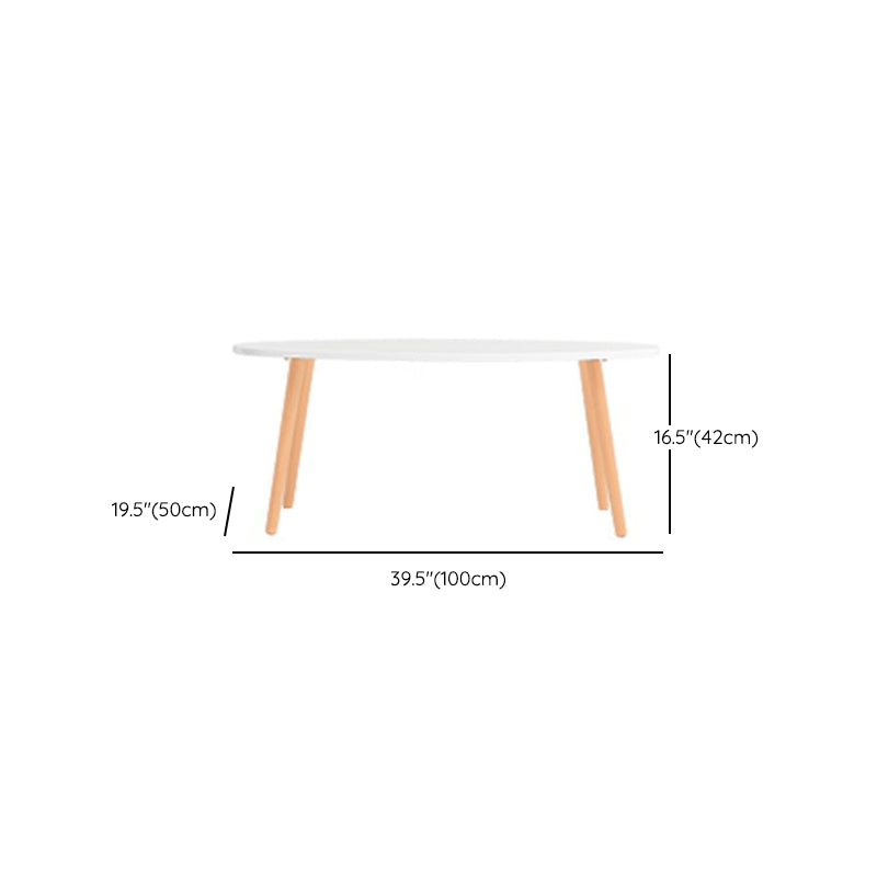 Contemporary Coffee Table Wooden Natural Coffee Cocktail Table Clearhalo 'Coffee & Accent Tables' 'Coffee Tables' 'coffee_tables' 'furn' 'furn_coffee_tables' 'Furniture' 'Living Room Furniture' 6775499