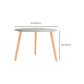 Contemporary Coffee Table Wooden Natural Coffee Cocktail Table Clearhalo 'Coffee & Accent Tables' 'Coffee Tables' 'coffee_tables' 'furn' 'furn_coffee_tables' 'Furniture' 'Living Room Furniture' 6775501