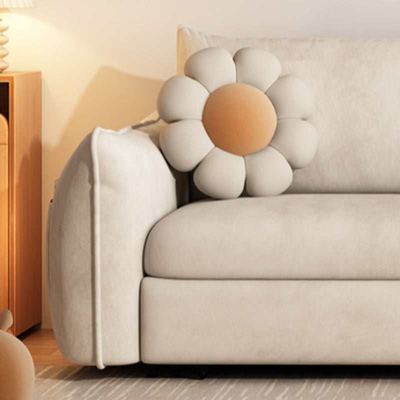 Sleepina di divano in vetrina in veglia per braccio quadrato scandinavo