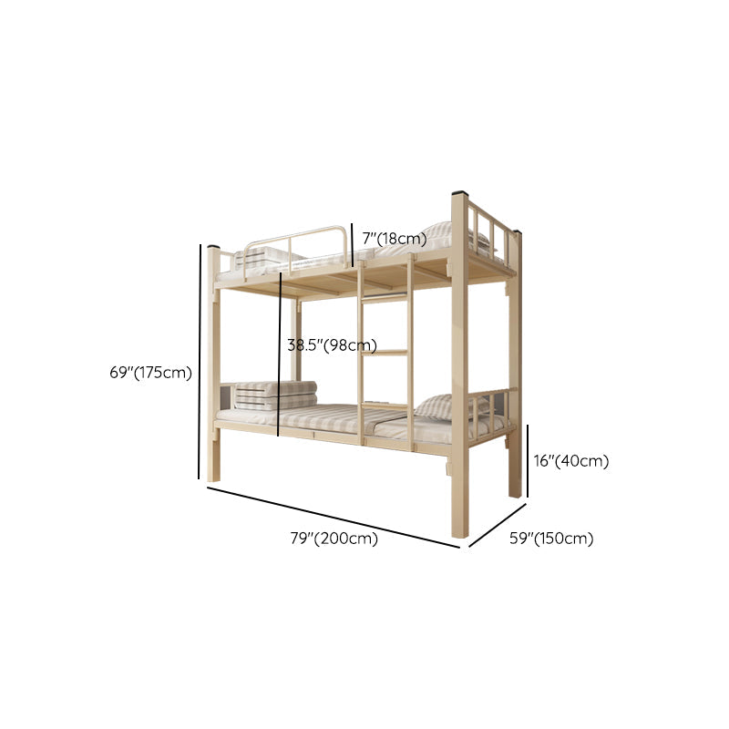 Lit superficiel contemporain lit de couleur de couleur en fer avec tête de lit et pied de pied