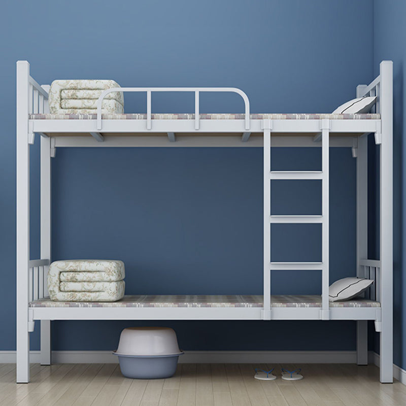 Open frame stapelbed eigentijds ijzeren bed 66,93 inch hoog voor slaapkamer