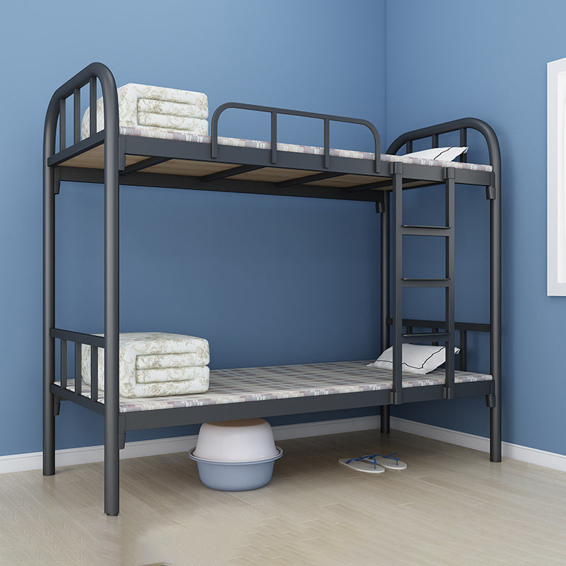 Open frame stapelbed eigentijds ijzeren bed 66,93 inch hoog voor slaapkamer