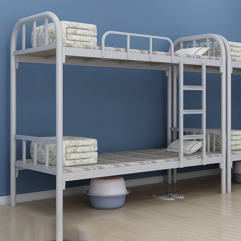 Open frame stapelbed eigentijds ijzeren bed 66,93 inch hoog voor slaapkamer