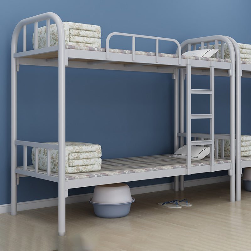 Open frame stapelbed eigentijds ijzeren bed 66,93 inch hoog voor slaapkamer