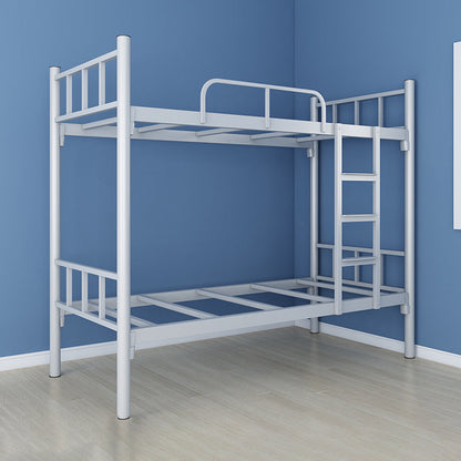 Open frame stapelbed eigentijds ijzeren bed 66,93 inch hoog voor slaapkamer
