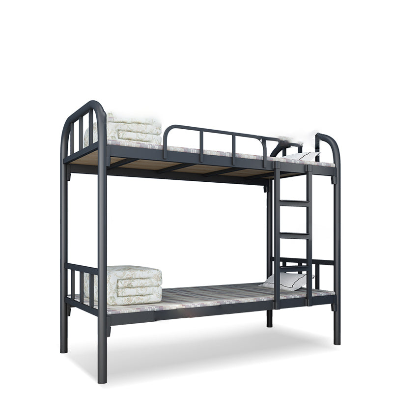 Open frame stapelbed eigentijds ijzeren bed 66,93 inch hoog voor slaapkamer