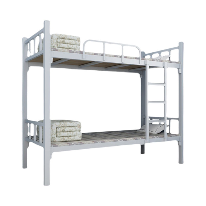 Open frame stapelbed eigentijds ijzeren bed 66,93 inch hoog voor slaapkamer