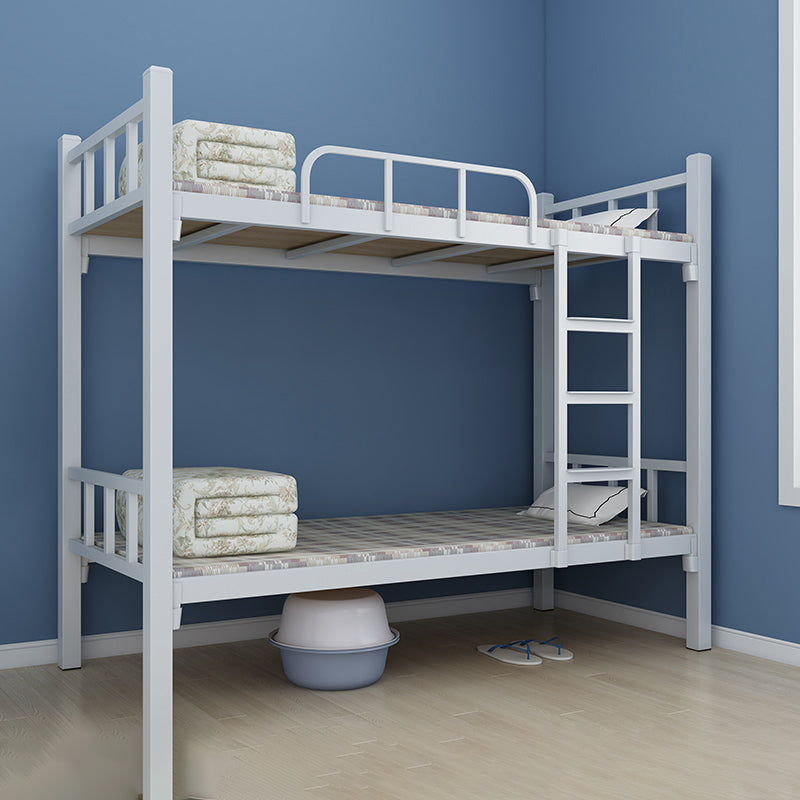 Open frame stapelbed eigentijds ijzeren bed 66,93 inch hoog voor slaapkamer