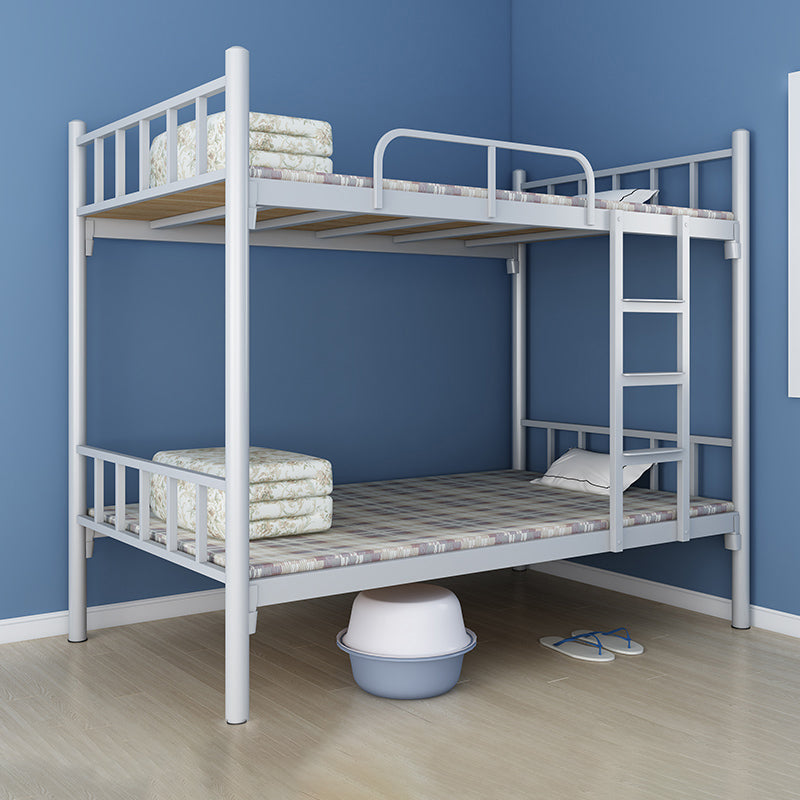 Open frame stapelbed eigentijds ijzeren bed 66,93 inch hoog voor slaapkamer